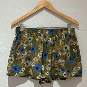 NWT  ☀️ Toad&Co | Women's Sunkissed Pull On Short - Green Moss Multi Print